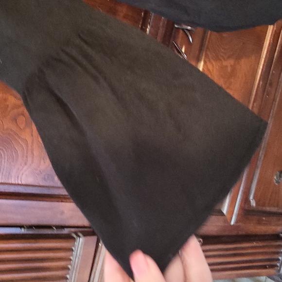 Charter Club black bell-sleeve sweater with jeweled neckline - Picture 2 of 7